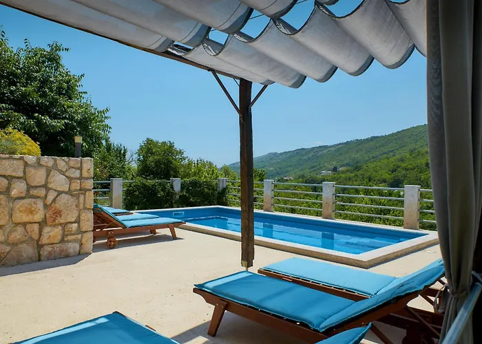 Eugenia For 8 People With Private Pool & Large Garden Only 3 Km From The Βίλα Mošćenička Draga